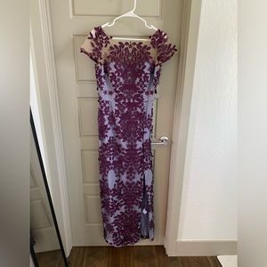 JS Collections Floral gown